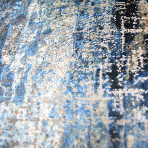 Scatter Box - Comino Blue Cushion Pattern 43cm