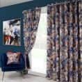 Aria blue curtain